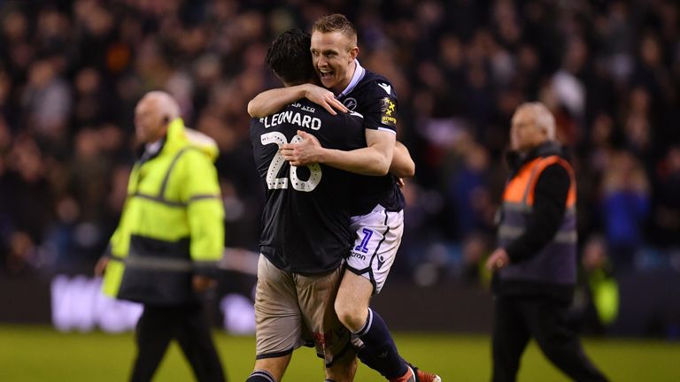  during the FA Cup Fourth Round match between Millwall and Everton at The Den on January 26, 2019 in London, United Kingdom.