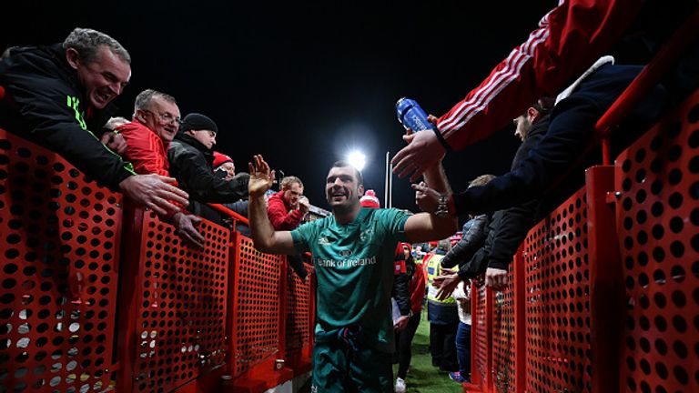 Tadgh Beirne produced a superb defensive display for Munster