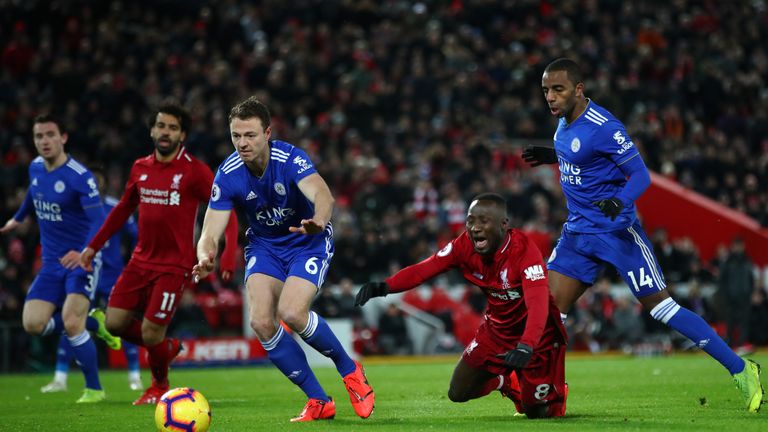 Naby Keita was denied a penalty in Liverpool's draw with Leicester, according to Dermot Gallagher