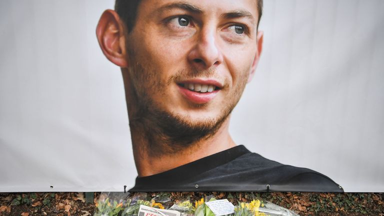 An image of Sala has been displayed at Nantes FC