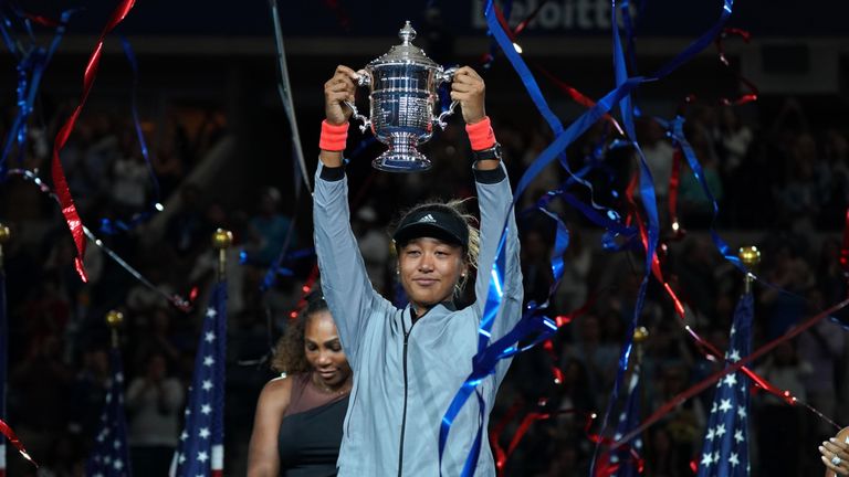 Naomi Osaka beat Serena Williams to win the US Open last year
