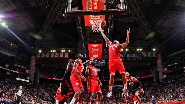 NBA Raptors at Rockets