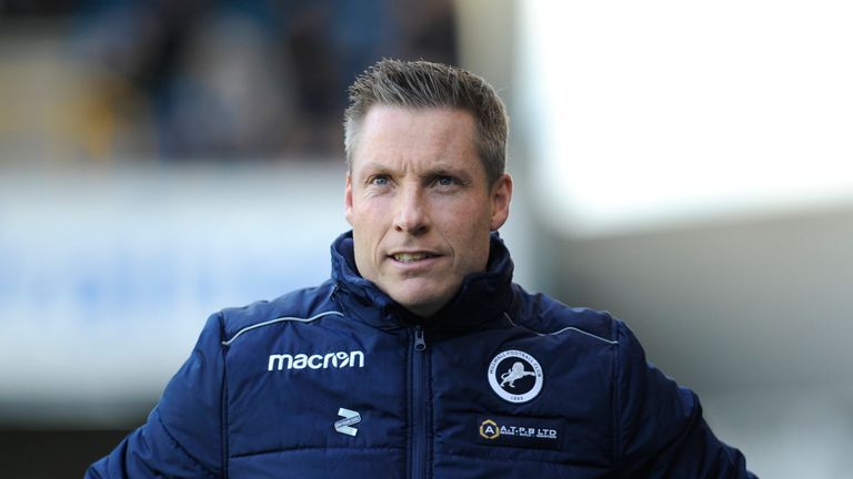 Millwall manager Neil Harris