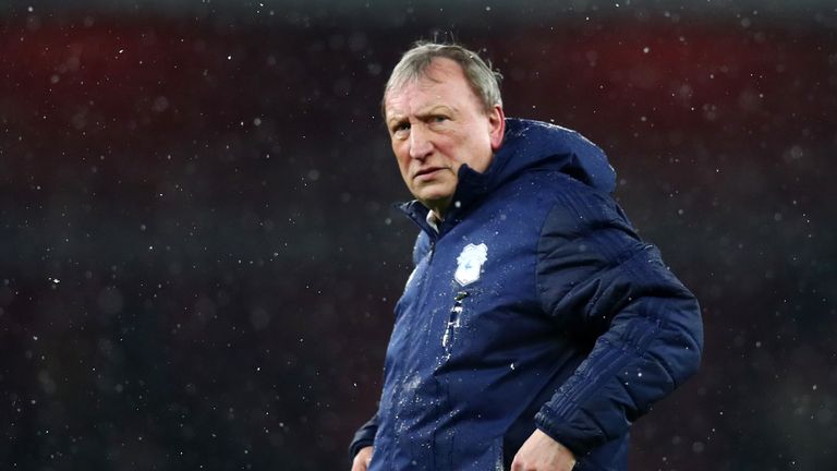  during the Premier League match between Arsenal and Cardiff City at Emirates Stadium on January 29, 2019 in London, United Kingdom.