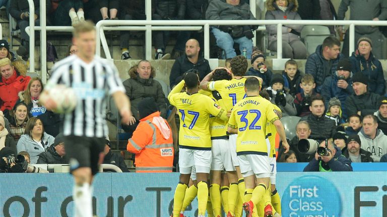 FA Cup Third Round match between Newcastle United and Blackburn Rovers at St. James Park on January 5, 2019 in Newcastle upon Tyne, United Kingdom