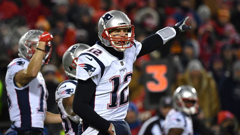 Brady secured a spot in his ninth Super Bowl, and an 11th visit for the New England Patriots