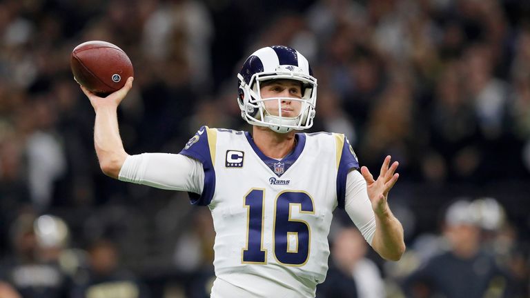 Jared Goff leads a star-studded Los Angeles offense