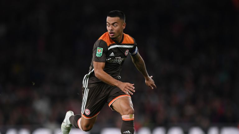 Nico Yennaris made 20 appearances for Brentford this season prior to his move to China