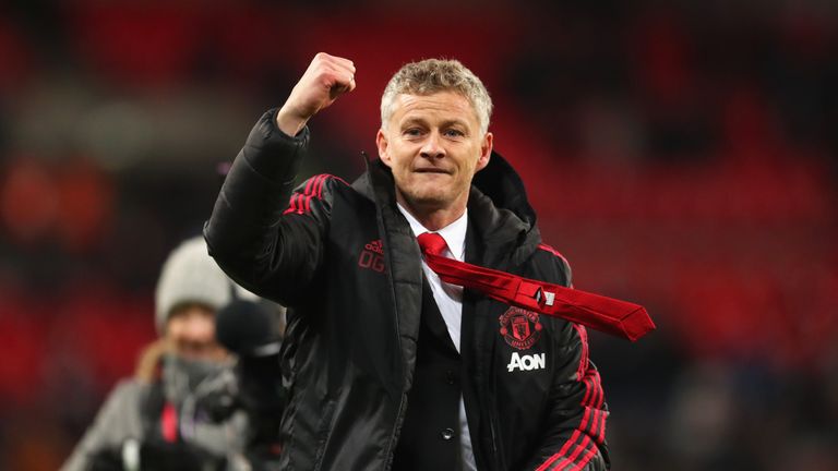  during the Premier League match between Tottenham Hotspur and Manchester United at Wembley Stadium on January 13, 2019 in London, United Kingdom.