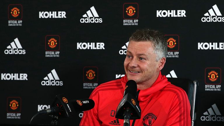 Ole Gunnar Solskjaer: relaxed about his Manchester United future