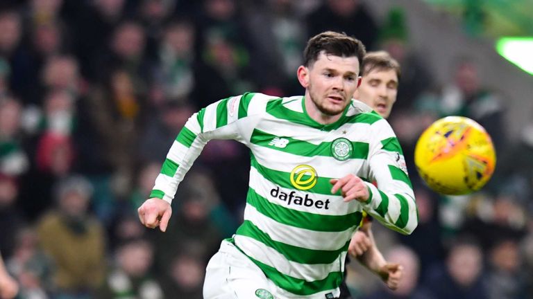 Oliver Burke also made his Celtic debut in the Scottish Cup win