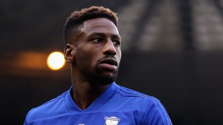 Omar Bogle spent the first half of the season on loan at Birmingham
