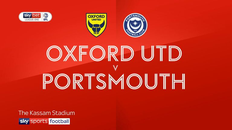 Oxford United v Portsmouth
