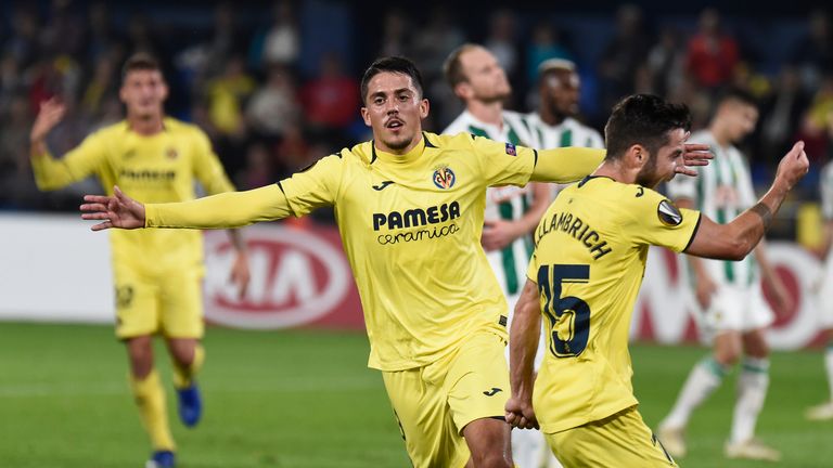 Villarreal midfielder Pablo Fornals is being monitored by Arsenal