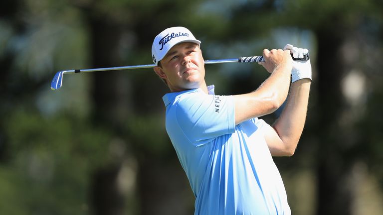 during the first round of the Sentry Tournament of Champions at the Plantation Course at Kapalua Golf Club on January 3, 2019 in Lahaina, Hawaii.