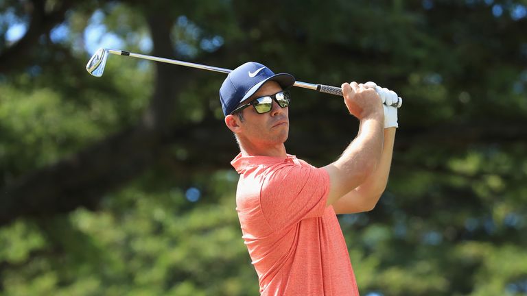 during the first round of the Sony Open In Hawaii at Waialae Country Club on January 10, 2019 in Honolulu, Hawaii.
