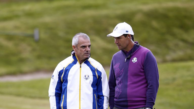 Paul McGinley and Padraig Harrington: 2014 Ryder Cup