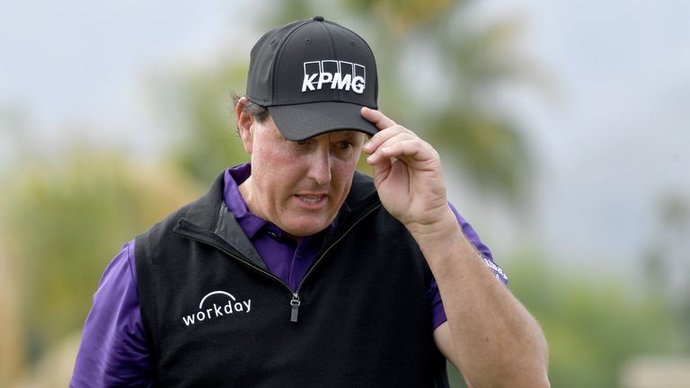 Mickelson birdied four of his last five holes to card a 68
