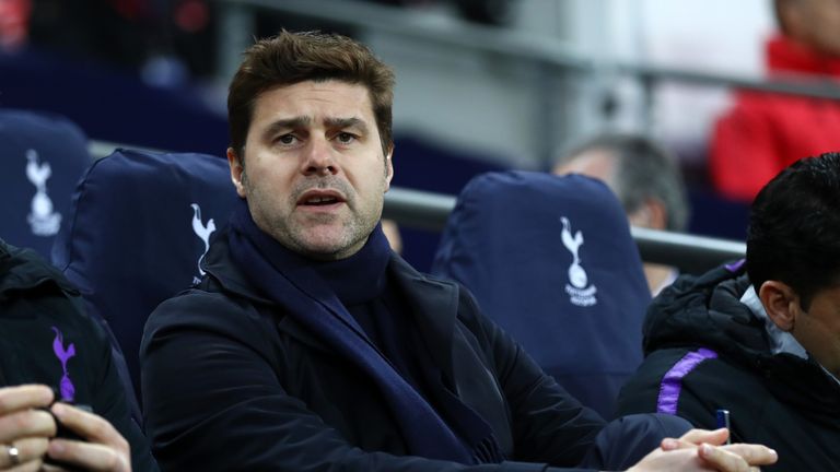  during the Premier League match between Tottenham Hotspur and Manchester United at Wembley Stadium on January 13, 2019 in London, United Kingdom.