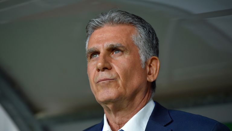 Carlos Queiroz had been in charge of Iran since 2011