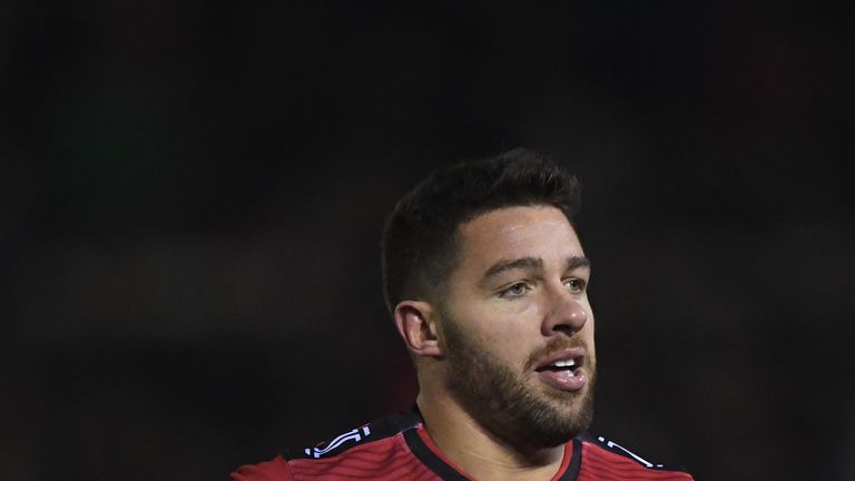  during the Champions Cup match between Newcastle Falcons and Toulon at Kingston Park on January 18, 2019 in Newcastle upon Tyne, United Kingdom.