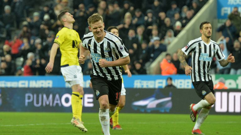 Matt Ritchie's penalty helped rescue Newcastle