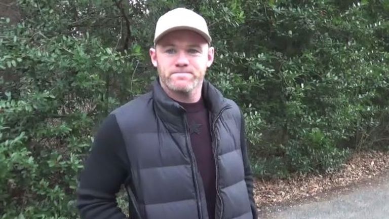 Wayne Rooney has been spotting in public for the first time since news of his arrest