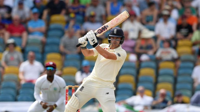 Rory Burns quickly passed fifty on day four