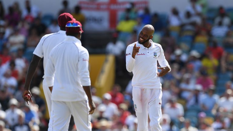 Roston Chase, Windies, Test vs England