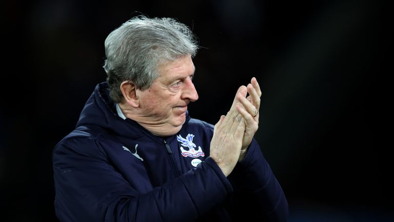 Roy Hodgson was pleased with Martin Atkinson's refereeing against Grimsby
