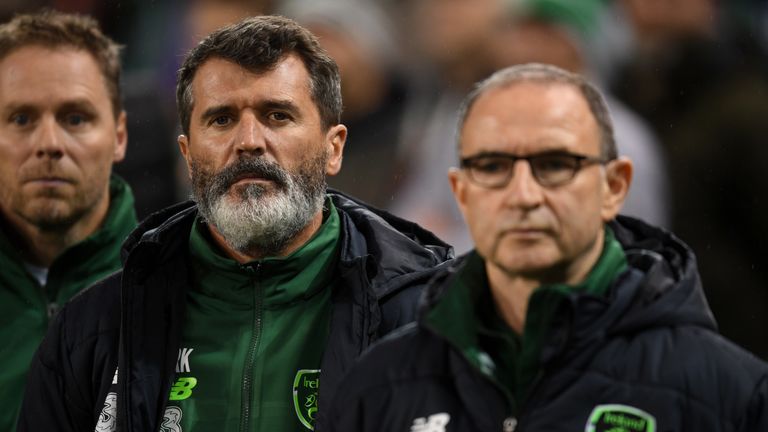 Roy Keane was Martin O'Neill's assistant for the Republic of Ireland