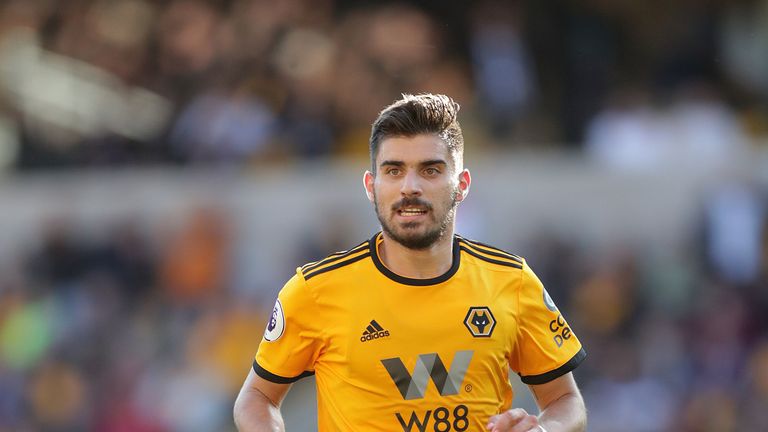 Ruben Neves during the Premier League match between Wolverhampton Wanderers and Southampton at Molineux on September 29, 2018