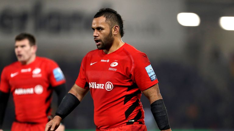 Saracens No 8 Billy Vunipola