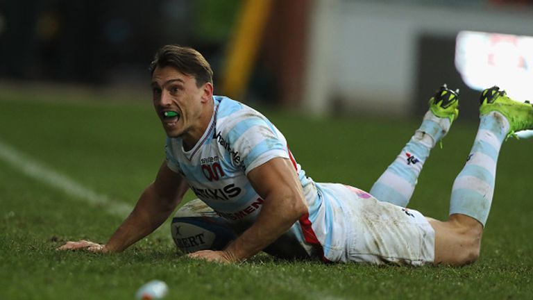 Juan Imhoff scored for Racing 92 in their home win