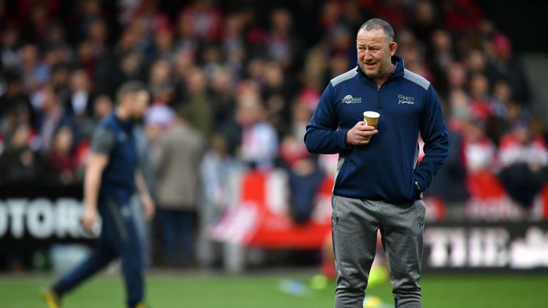 Sale Sharks director of rugby Steve Diamond