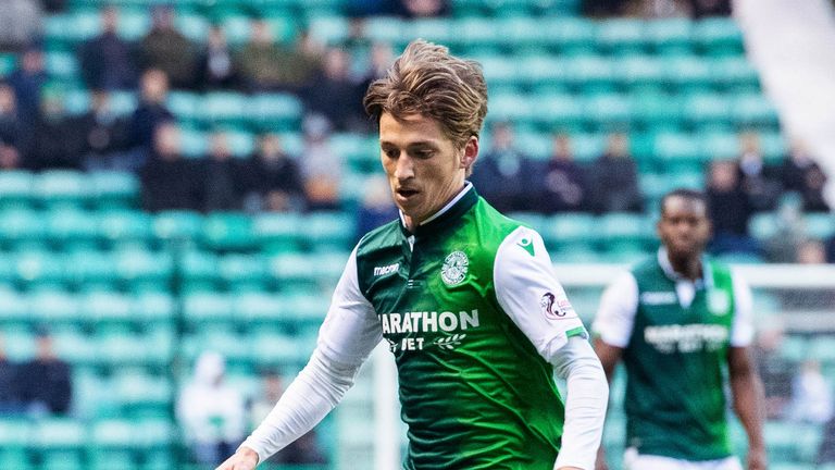 Ryan Gauld made his debut for Hibernian in the Scottish Cup win against Elgin at the weekend