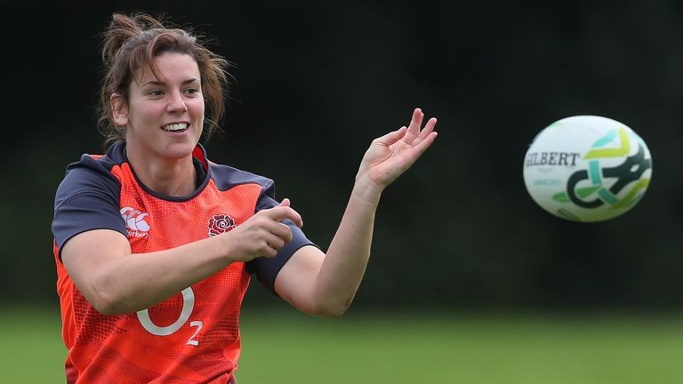 England Women captain Sarah Hunter
