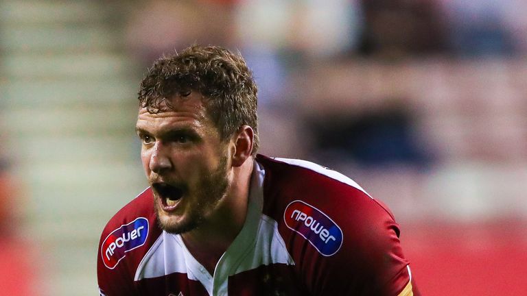 Wigan's Sean O'Loughlin.