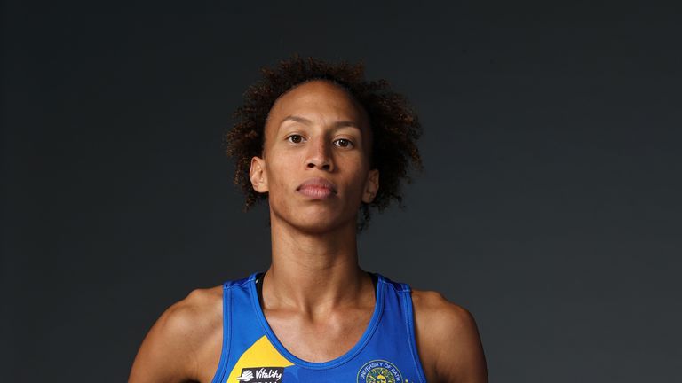 Serena Guthrie ahead of the 2019 Vitality Netball Superleague season 2019 with Team Bath