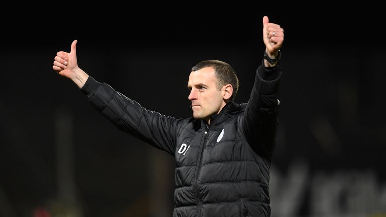 St Mirren manager Oran Kearney