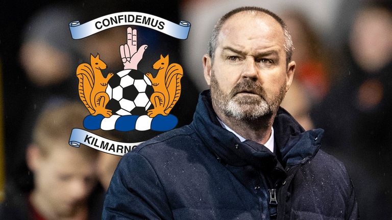 Kilmarnock manager Steve Clarke