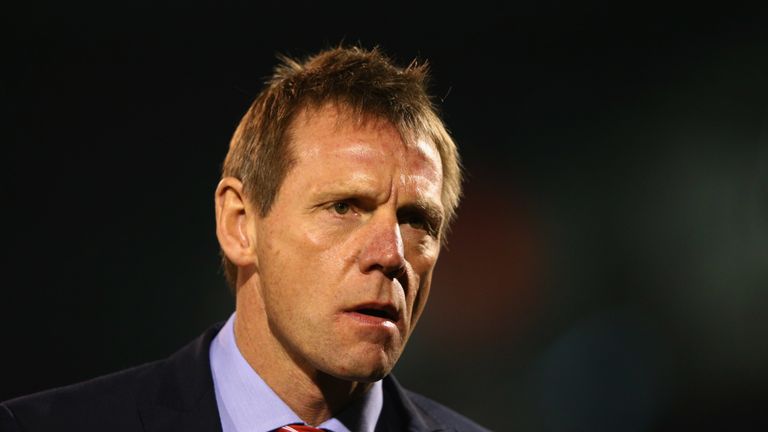 LONDON, ENGLAND - JANUARY 21: Stuart Pearce manager of Nottingham Forest looks on prior to the Sky Bet Championship match between Fulham and Nottingham Forest at Craven Cottage on January 21, 2015 in London, England. 