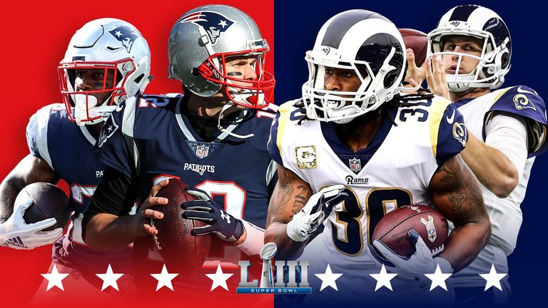 Super Bowl LIII: New England Patriots And Los Angeles Rams Live On Sky ...