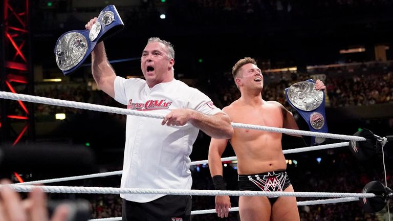 The Miz and Shane McMahon will toast their Royal Rumble title success on tonight's SmackDown