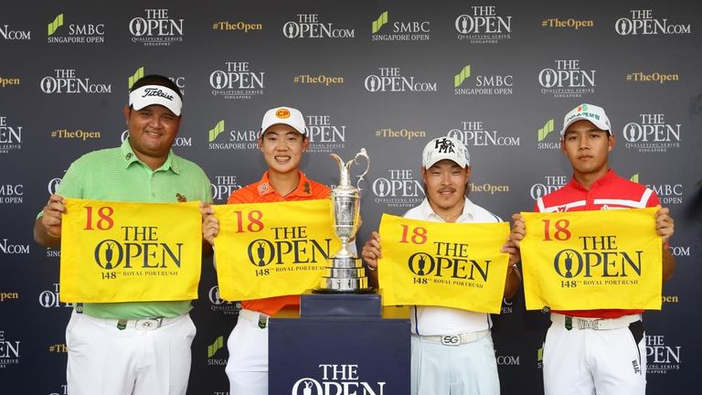 Janewattananond had already qualified for The Open after his win in Singapore in January