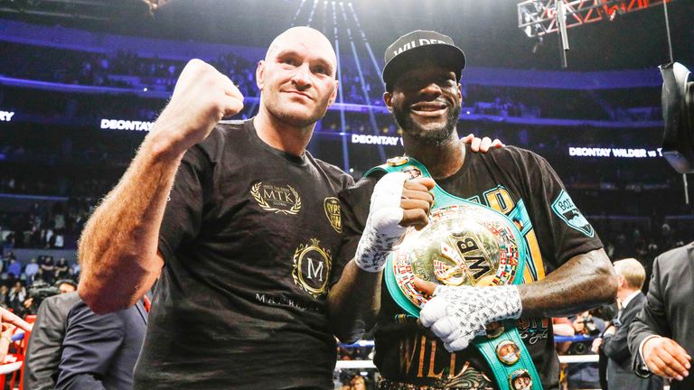 Tyson Fury, Deontay Wilder 