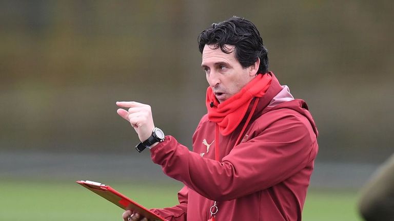 Unai Emery is not expecting Arsenal to make any permanent signings in January