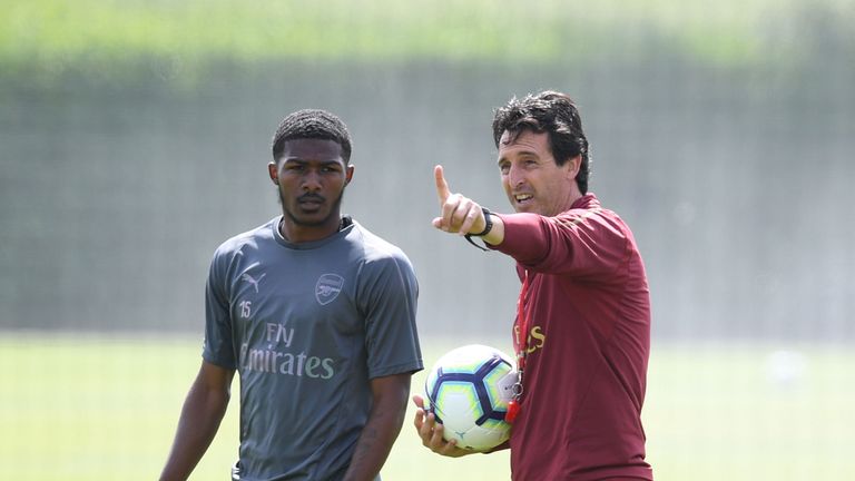 Maitland-Niles has made 12 appearances under Unai Emery