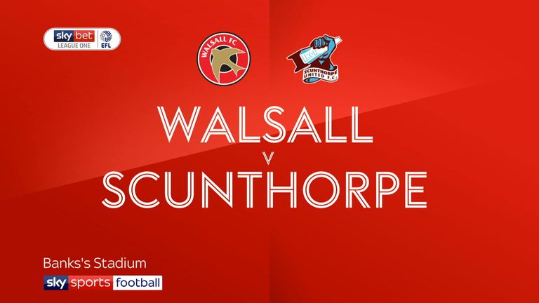 Walsall v Scunthorpe