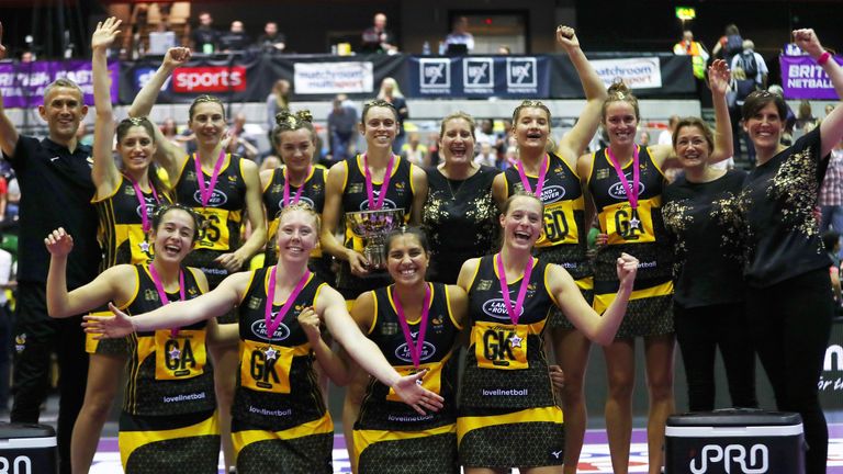 Wasps during the British Fast5 Netball All-Stars Championship at Copper Box Arena on October 13, 2018